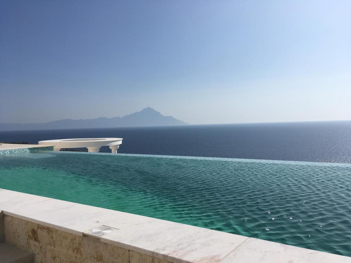 Villa Ulyana Kriaritsi - Athos Sea View & Spa المظهر الخارجي الصورة