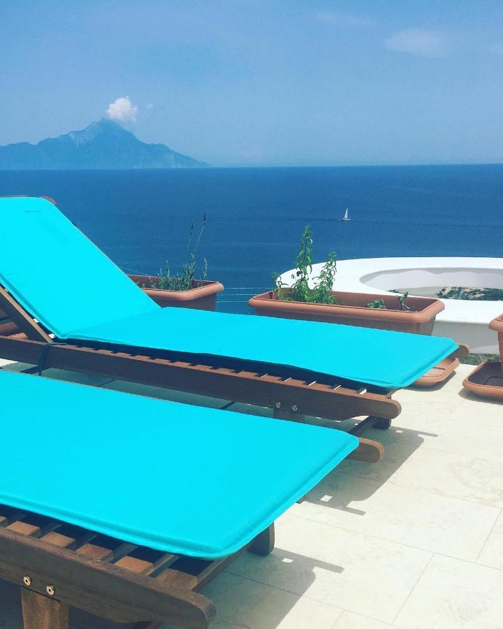 Villa Ulyana Kriaritsi - Athos Sea View & Spa المظهر الخارجي الصورة