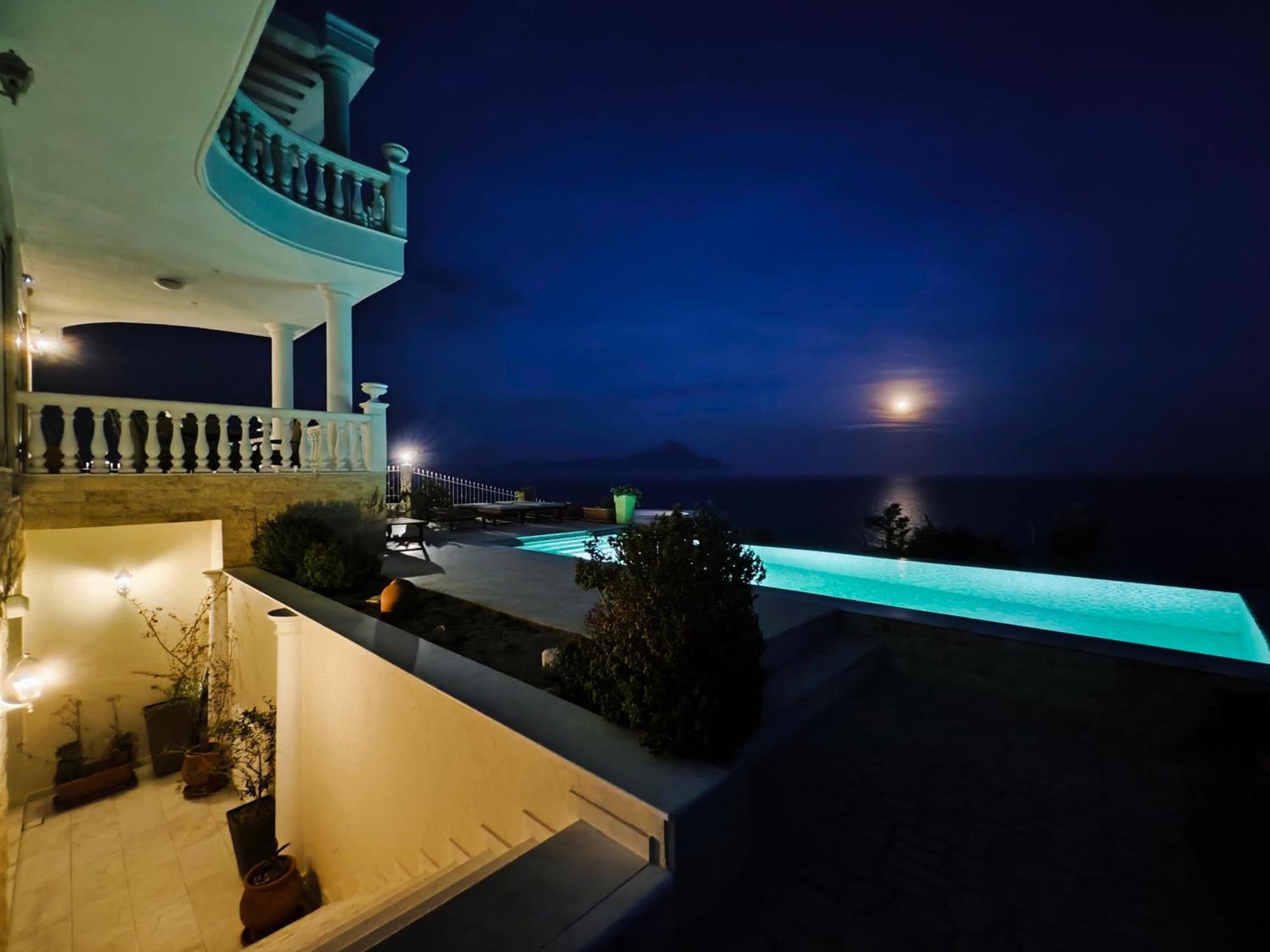 Villa Ulyana Kriaritsi - Athos Sea View & Spa المظهر الخارجي الصورة