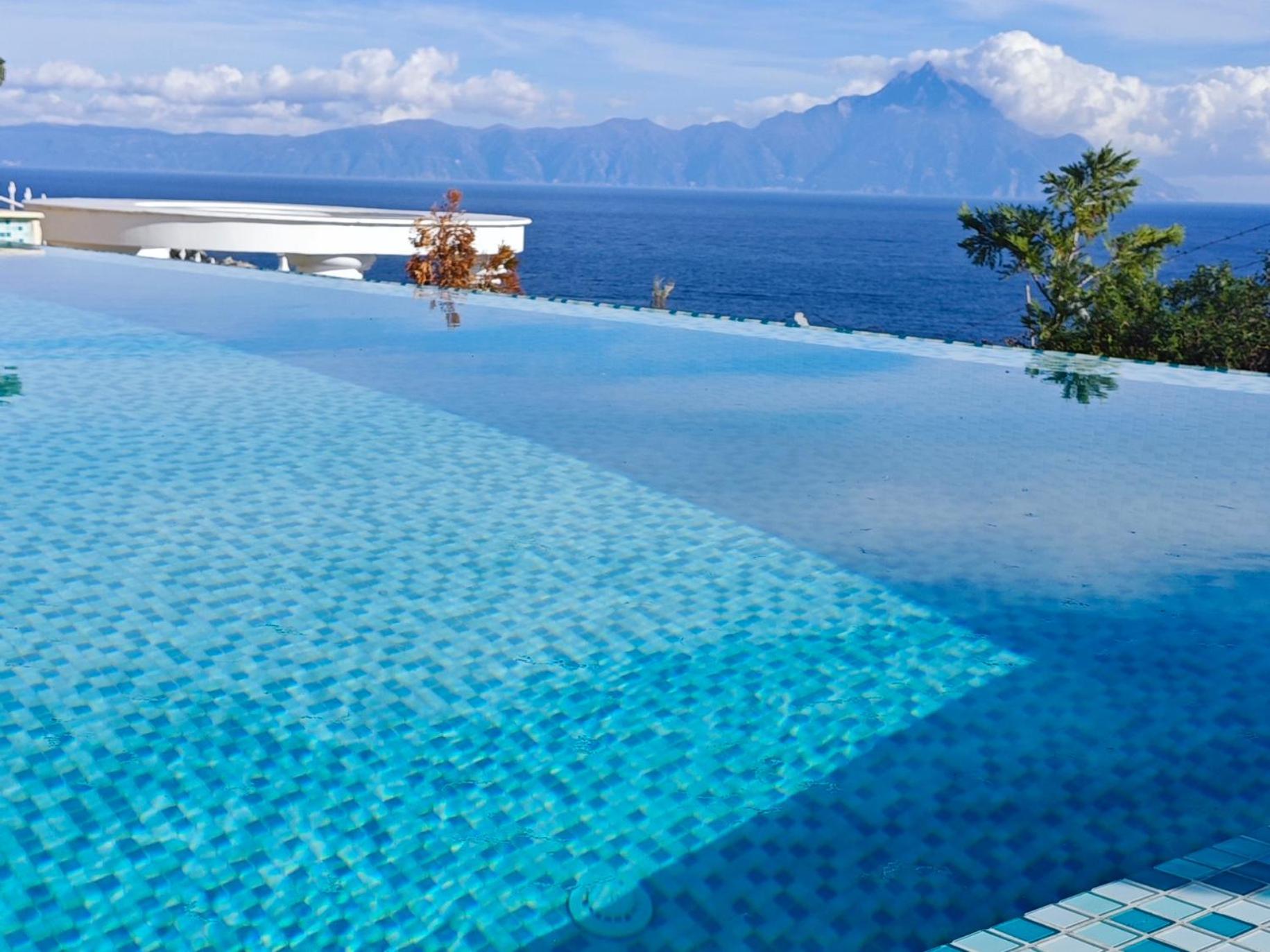 Villa Ulyana Kriaritsi - Athos Sea View & Spa المظهر الخارجي الصورة