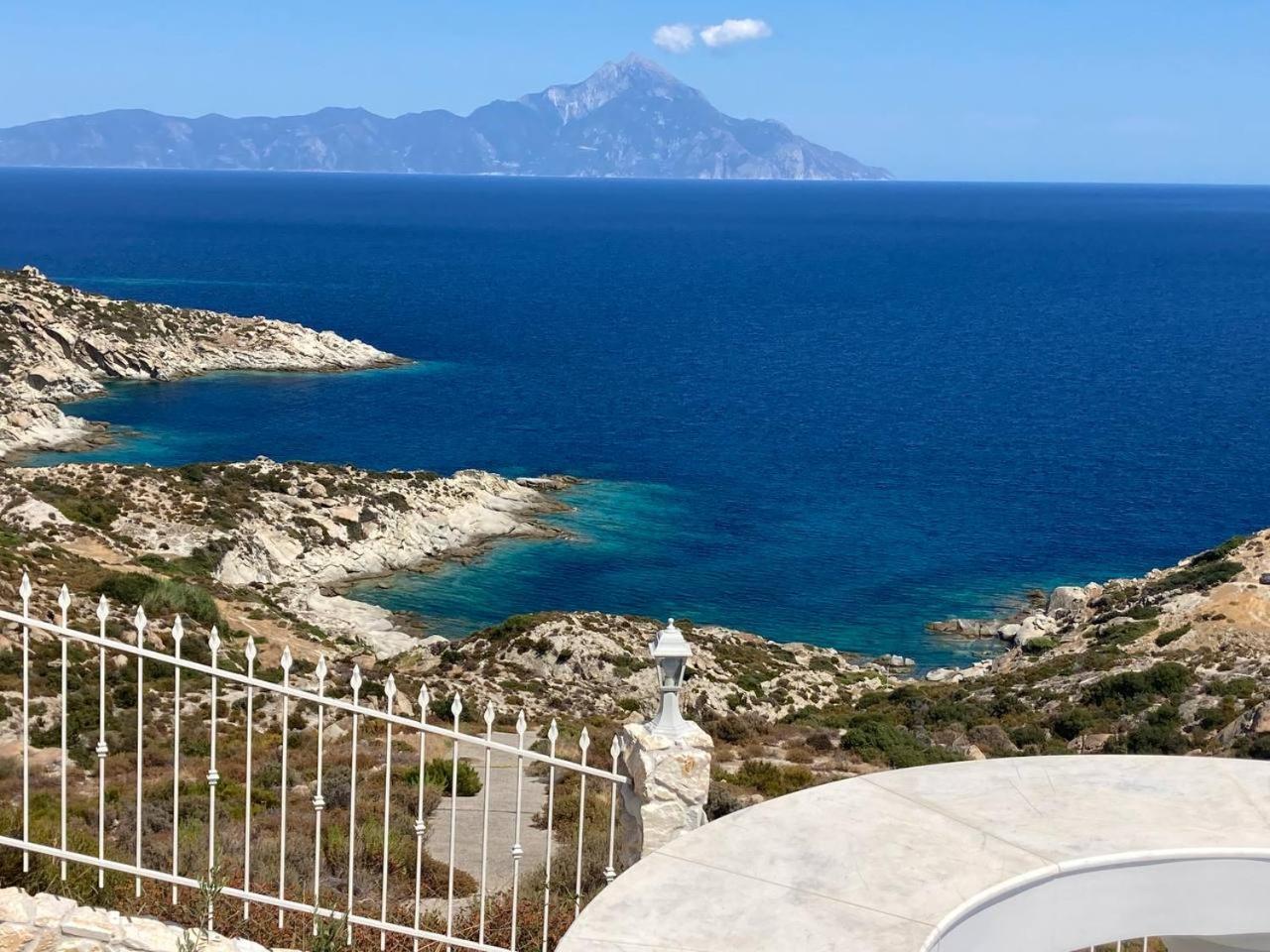 Villa Ulyana Kriaritsi - Athos Sea View & Spa المظهر الخارجي الصورة
