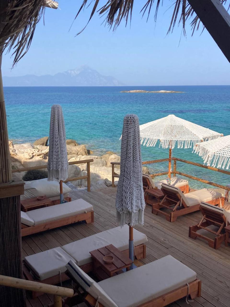 Villa Ulyana Kriaritsi - Athos Sea View & Spa المظهر الخارجي الصورة