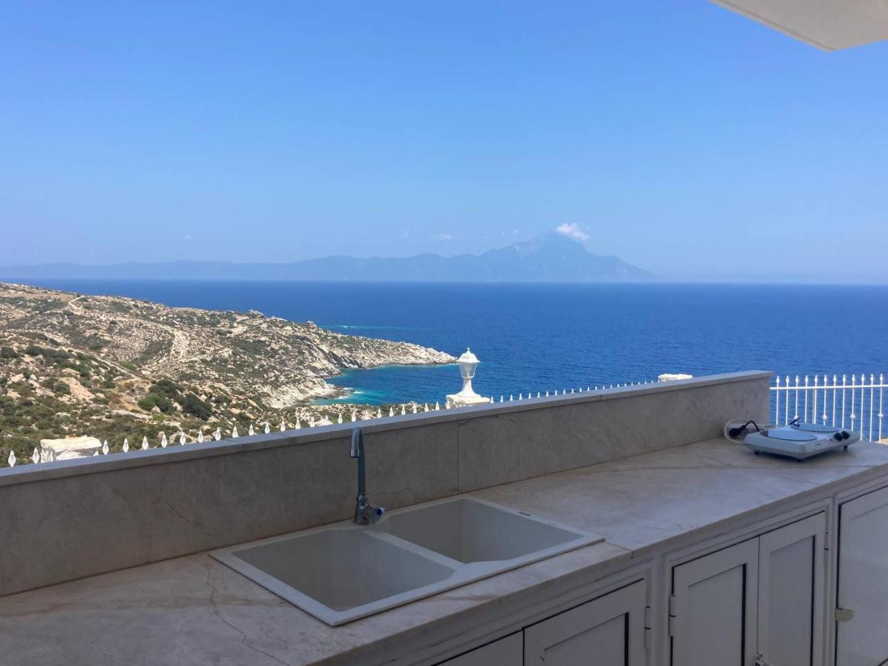 Villa Ulyana Kriaritsi - Athos Sea View & Spa المظهر الخارجي الصورة